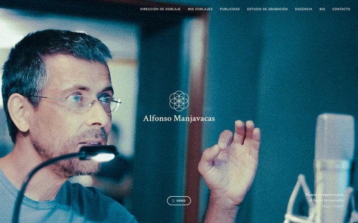 Screenshot of alfonsomanjavacas.es