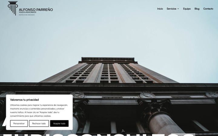 Screenshot of alfonsoparrenoyoldiyasoc.com