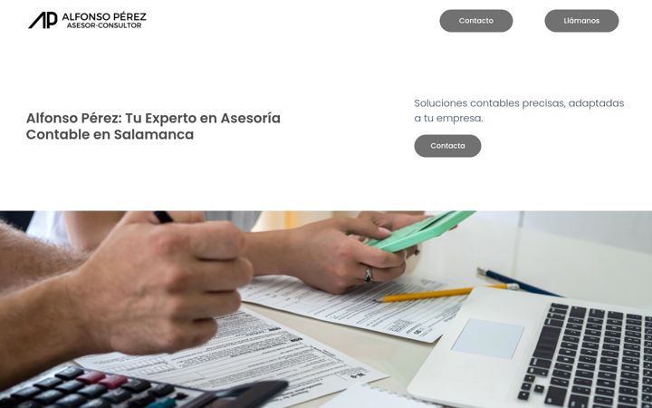 Screenshot of alfonsoperez.com.es