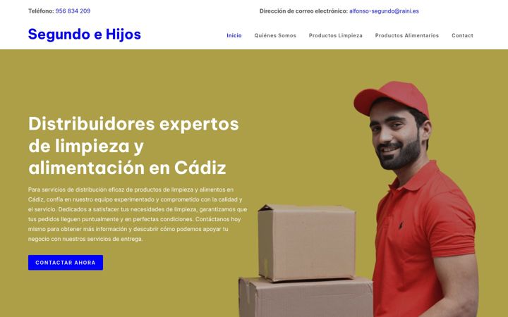 Screenshot του alfonsosegundoehijos.com