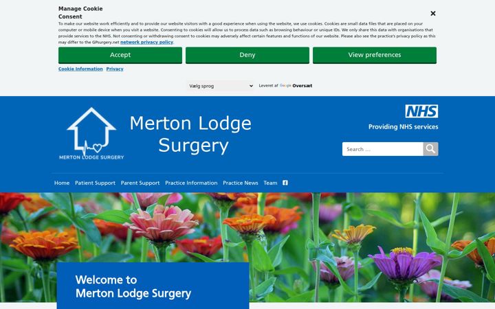Screenshot of alforddocs.co.uk