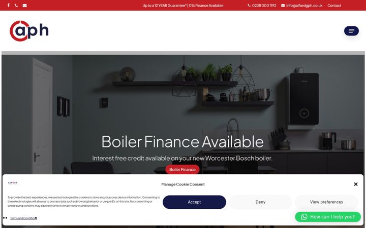 Screenshot of alfordgph.co.uk