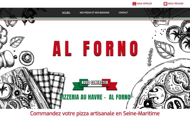 Screenshot of alforno-lehavre.fr