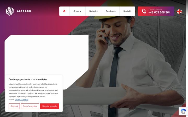 Screenshot of alfrabo.pl