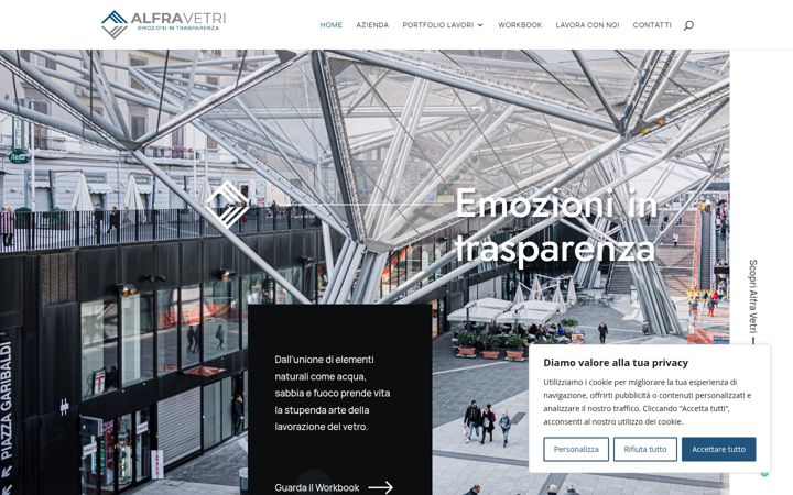 Screenshot of alfravetri.it
