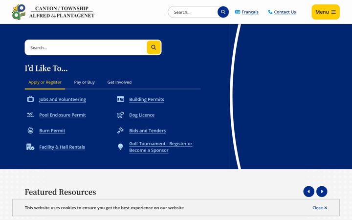 Screenshot of alfred-plantagenet.com