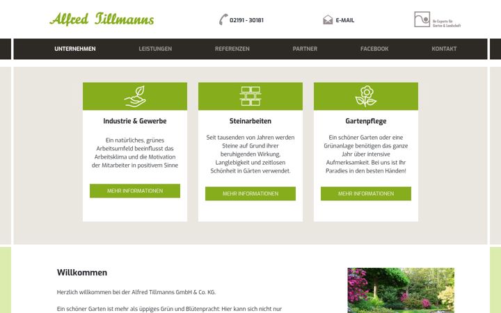 Képernyőkép: alfred-tillmanns.de