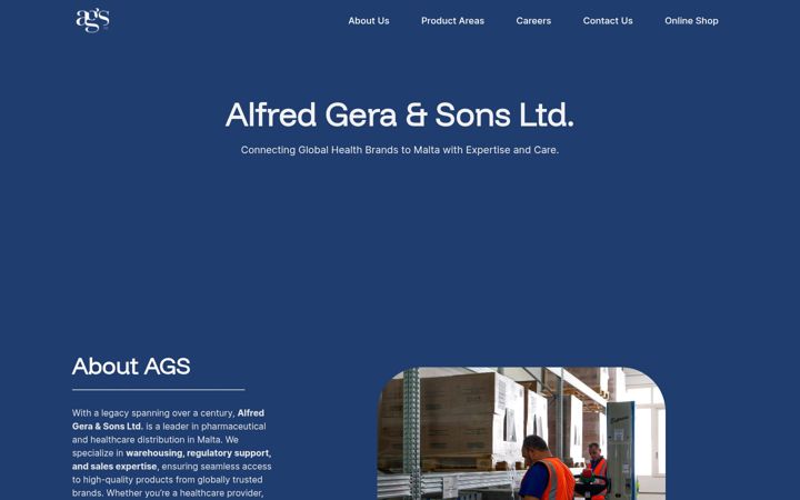 Screenshot of alfredgera.com