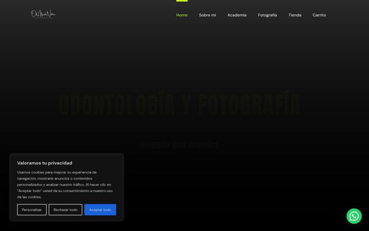 Captură de ecran a alfredo-natera.com