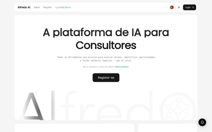 Screenshot of alfredo.pt