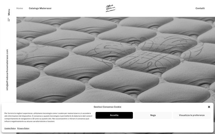 Screenshot of alfredocarbonematerassi.com