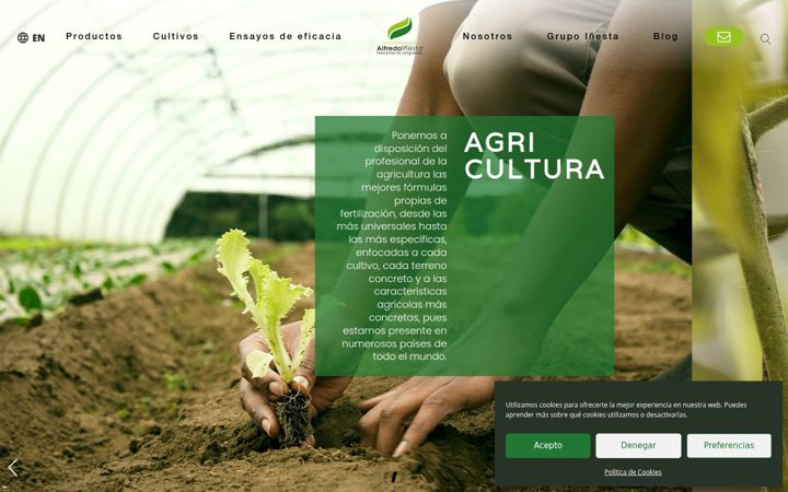 Screenshot of alfredoinesta.com