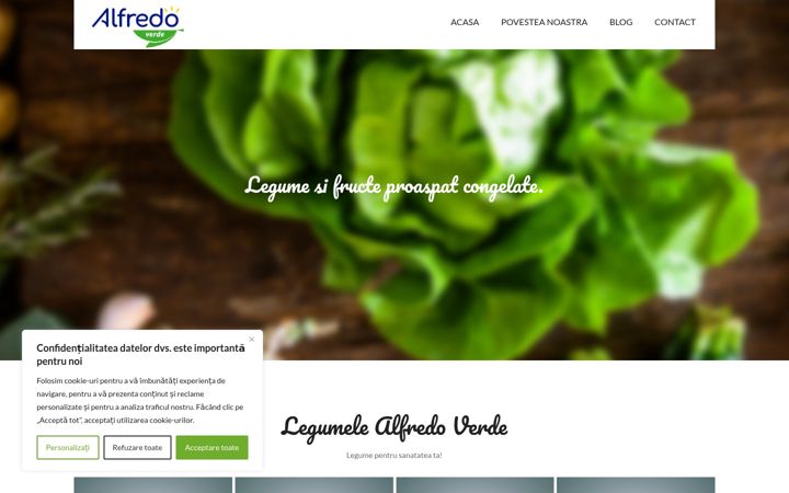 Screenshot of alfredoverde.ro