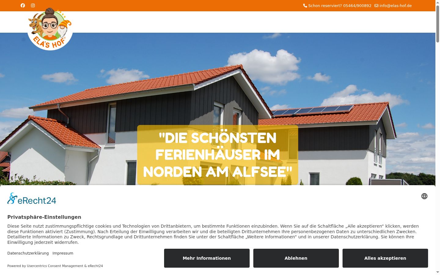 Screenshot tal-banner tal-kunsens muri qabel kwalunkwe interazzjoni