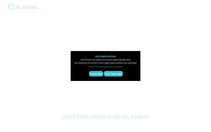 Screenshot van alfurattobacco.com
