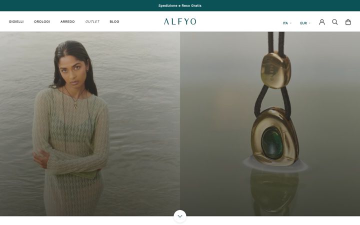Screenshot of alfyo.it