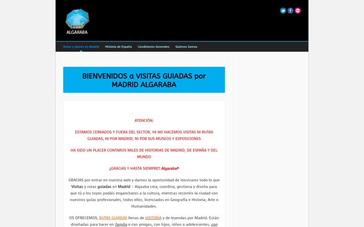 Capture d'écran de algaraba.com