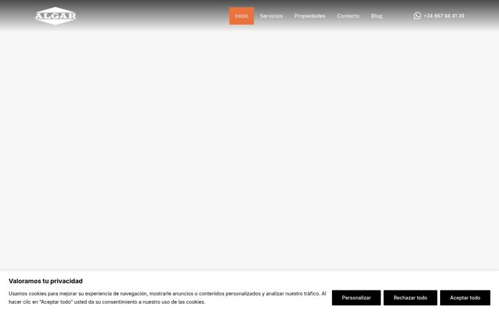 Screenshot of algarinmobiliaria.com