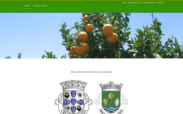 Capture d'écran de algarve-fruits.eu