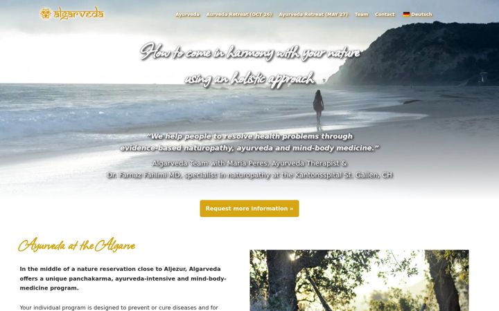 Screenshot of algarveda.com