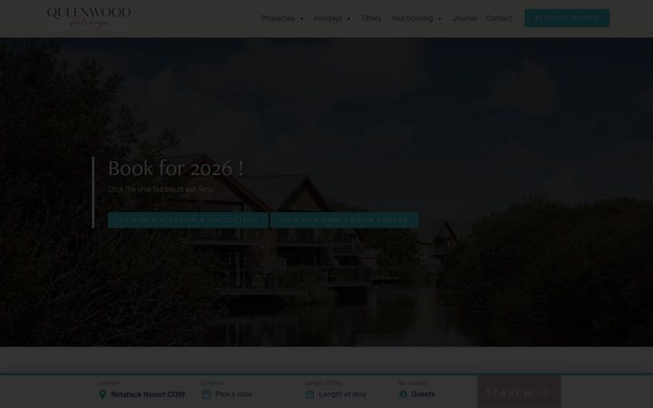 Screenshot of algarveluxurybreaks.com