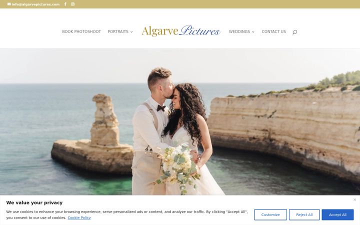 Capture d'écran de algarvepictures.com