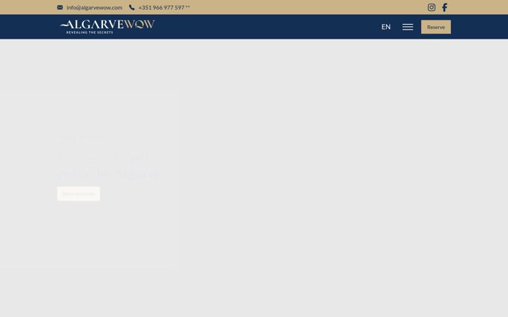 Screenshot of algarvewow.com