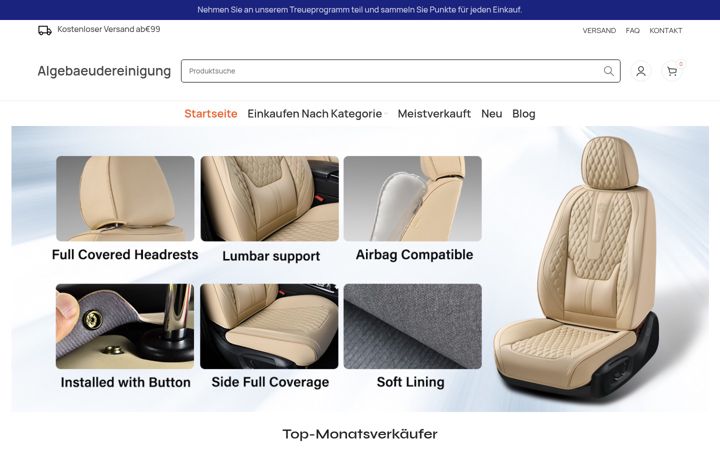 Screenshot of algebaeudereinigung.de