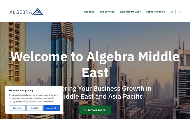 Screenshot of algebradub.ai