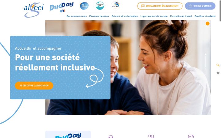 Screenshot of algeei.org