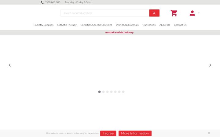 Screenshot of algeos.com.au