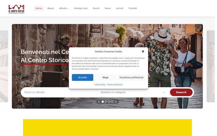 Screenshot of algherocentrostorico.com