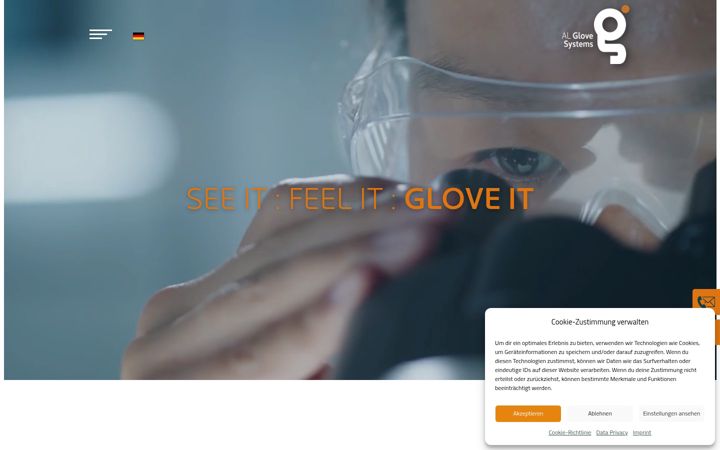 Screenshot of alglovesystems.de