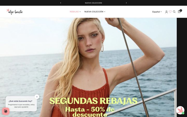 Screenshot of algo-bonito.com