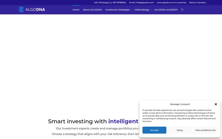Screenshot of algodna.com