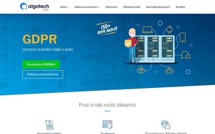 Screenshot of algogdpr.cz