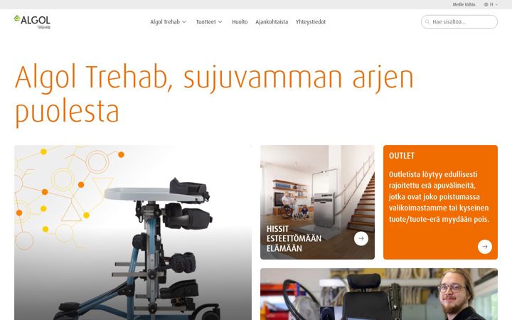Screenshot of algoltrehab.fi
