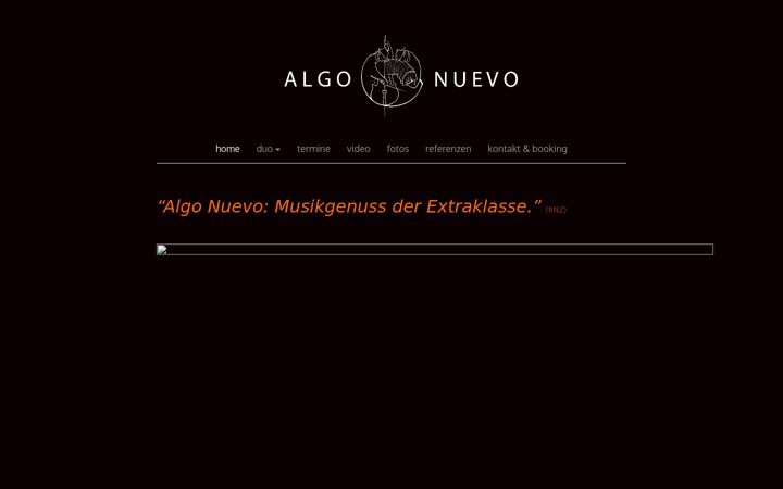 Screenshot of algonuevo.de
