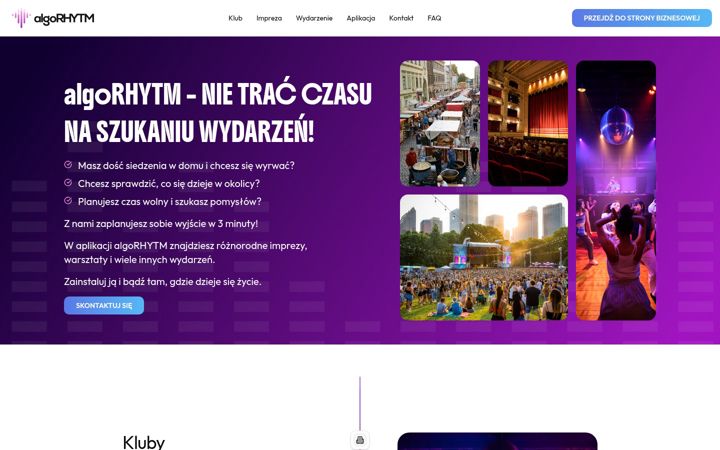 Screenshot of algorhytm.pl