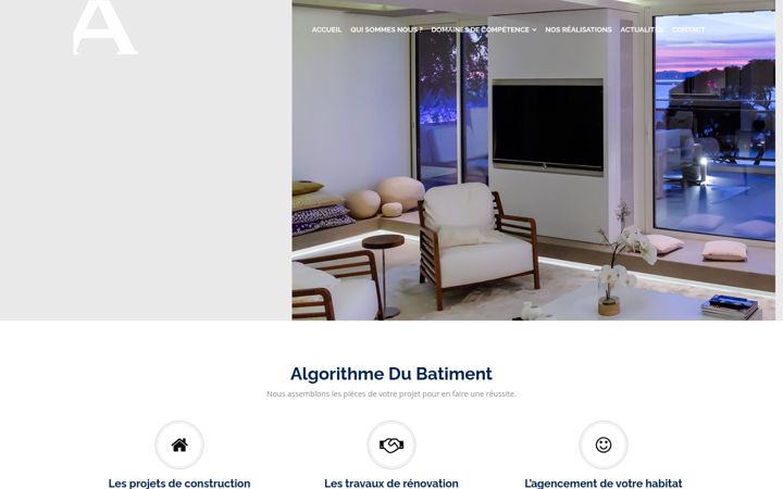 Screenshot von algorithme-du-batiment.com