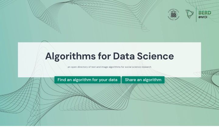 Screenshot του algorithms4data.science