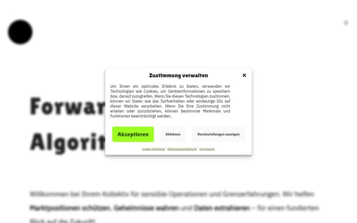 Screenshot του algorithmusgymnastik.de