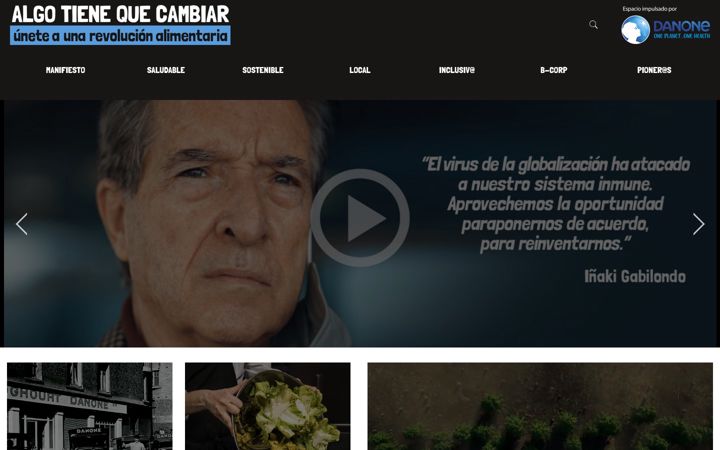 Ekraanipilt saidist algotienequecambiar.es