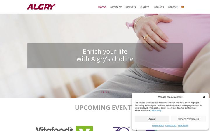 Screenshot of algry.com
