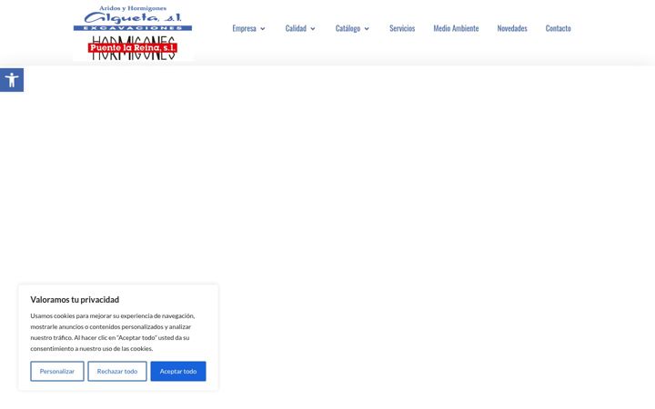 Screenshot of algueta.es