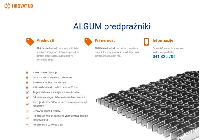 Screenshot of algum.si