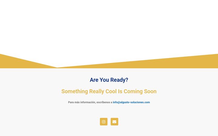 Screenshot stránky algusto-soluciones.com