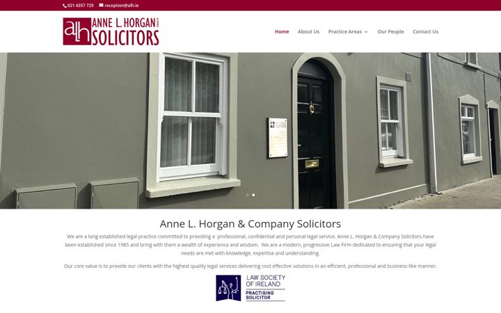 Screenshot of alh.ie