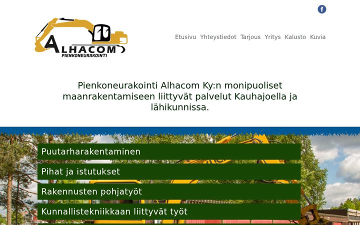 Screenshot of alhacom.com