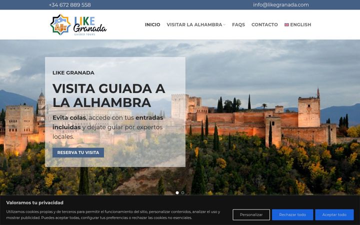 Ekrānuzņēmums no alhambravisitasguiadas.com